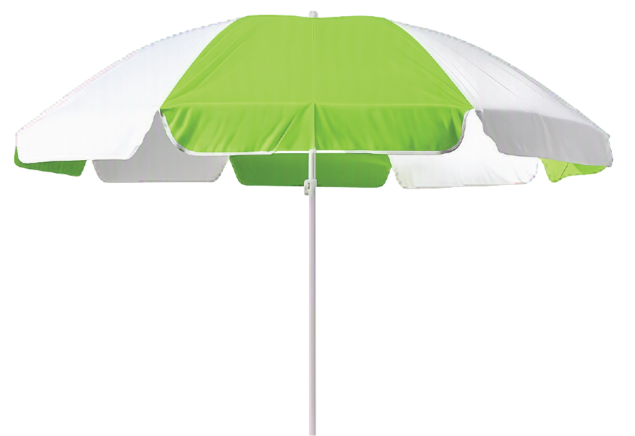 Safaricom green white parasol